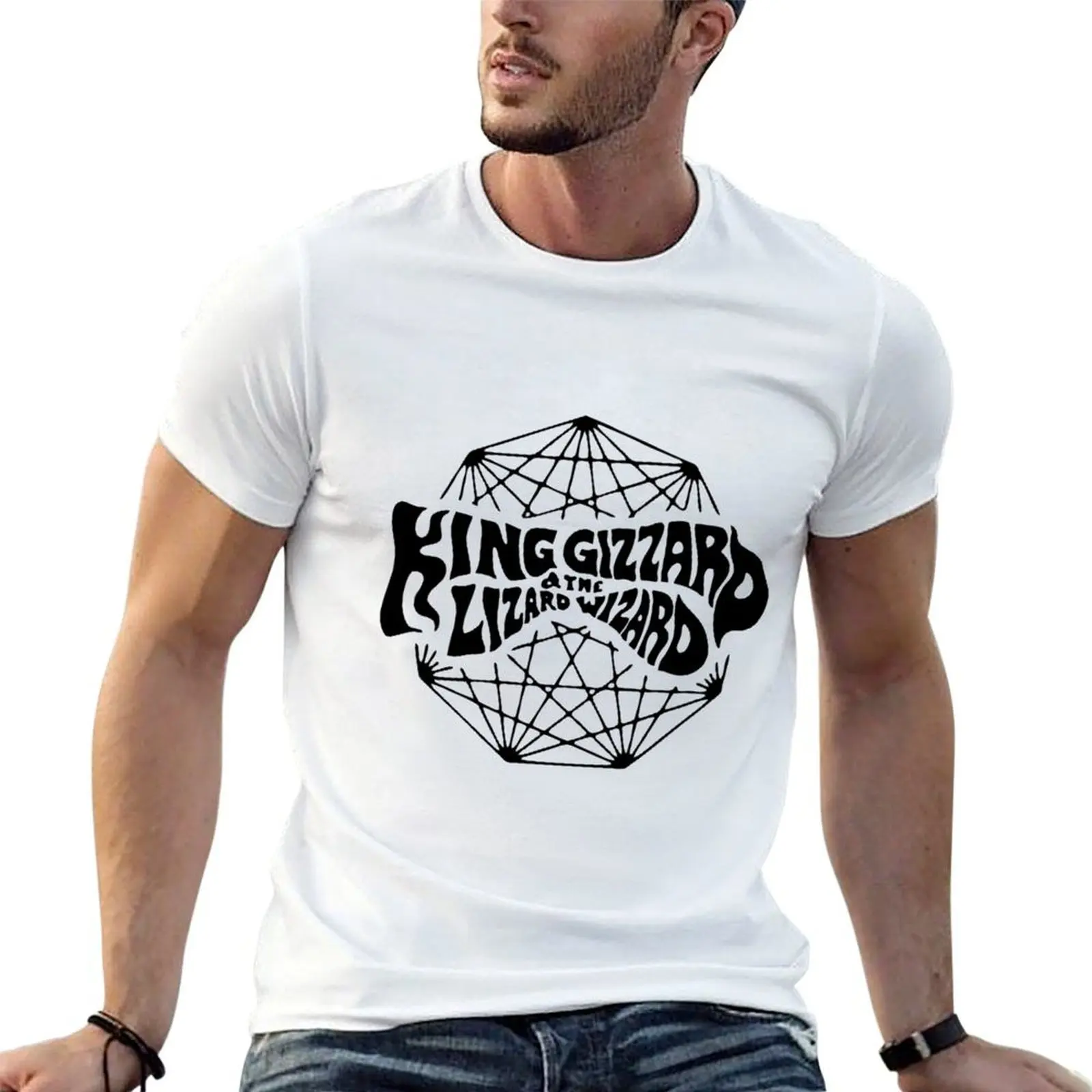 

100% Banana King Gizzard summer Microtonal shirt Lizard tshirt t and Flying T-Shirt man cotton the Wizard