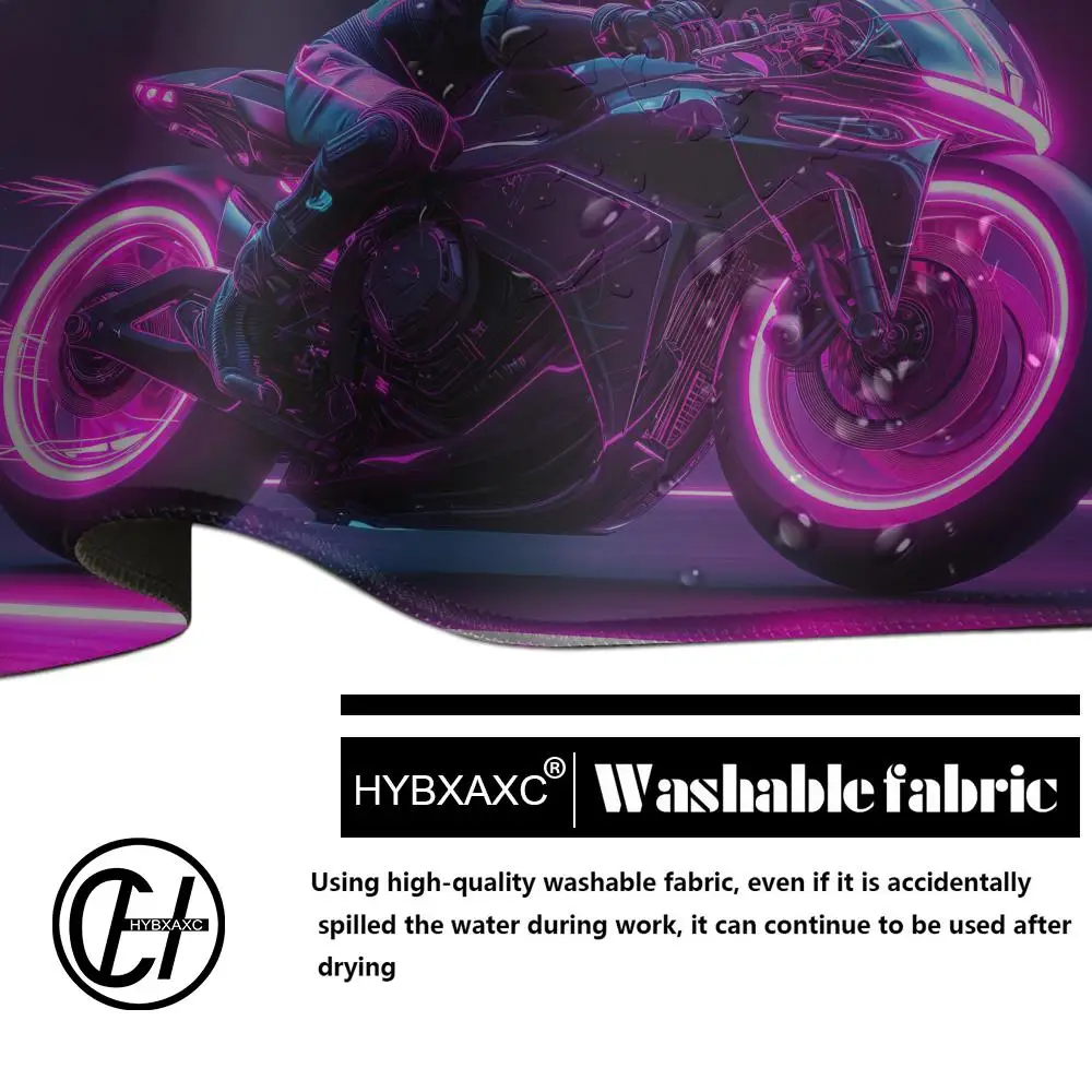 China's hot-selling mouse pad motorcycle Animation Beautiful  XXL Game Exclusive MousePads PC Computer pad Non-slip Decor