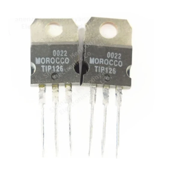 10PCS    TIP126G TIP126 TO220 in-line power transistor