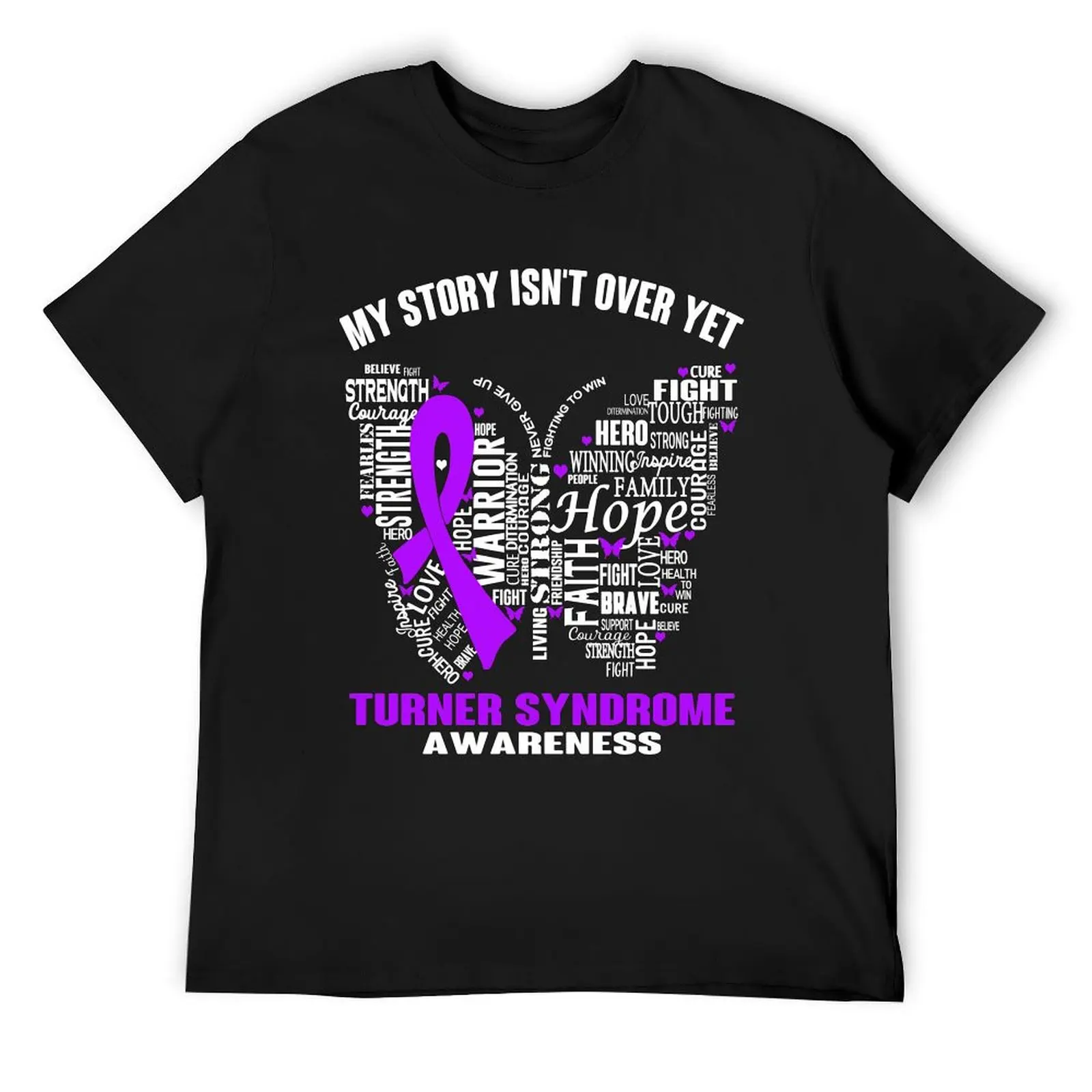 

My Story Isn't Over Yet Turner Syndrome Awareness T-Shirt cheap stuff summer clothes aesthetic clothes men graphic t shirts