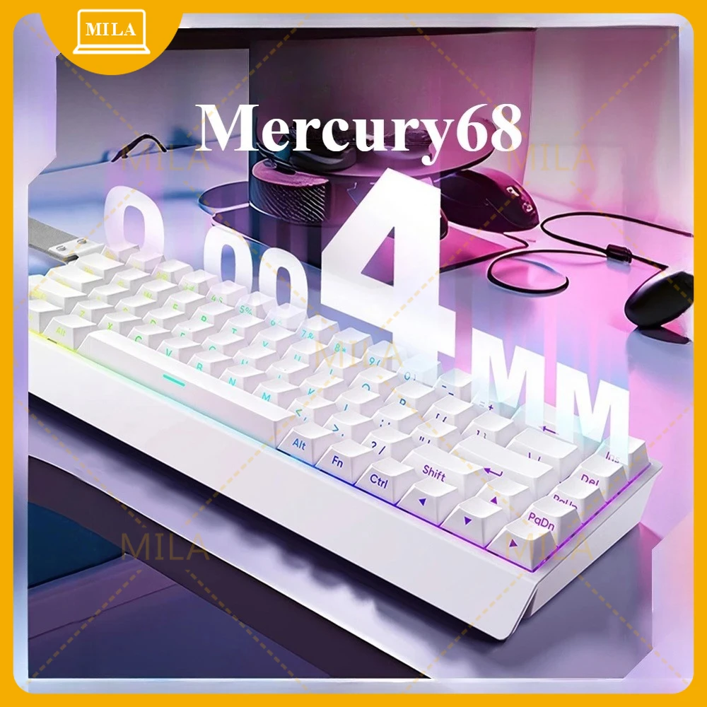 

For IROK Carotmas Mercury68 Magnetic Switch Mechanical Keyboards 8K 68keys RT0.004mm Low Delay Custom Wired Gaming Keyboard