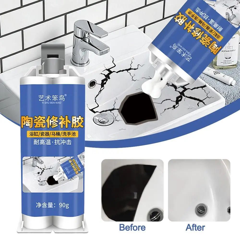 Creativity Portable Ceramic Crack Repair Adhesive Multifunctional Waterproof Strong Pothole Adhesive Tile Repair Tool