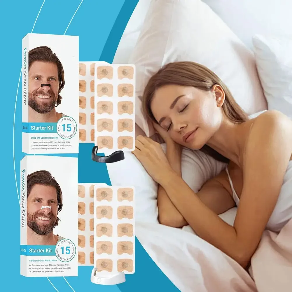 

Nasal Breathing Dilators Starter Kit for Nose, Improve Sleep Quality Snoring Solution for Men Anti Snoring Sleep Mouth Tape Kit