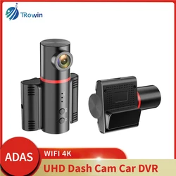 ADAS HD 4K single lens Dashcam Car Camera Night Vision Loop Recording 24H Parking Monitor Recorder Vehicle Accessories