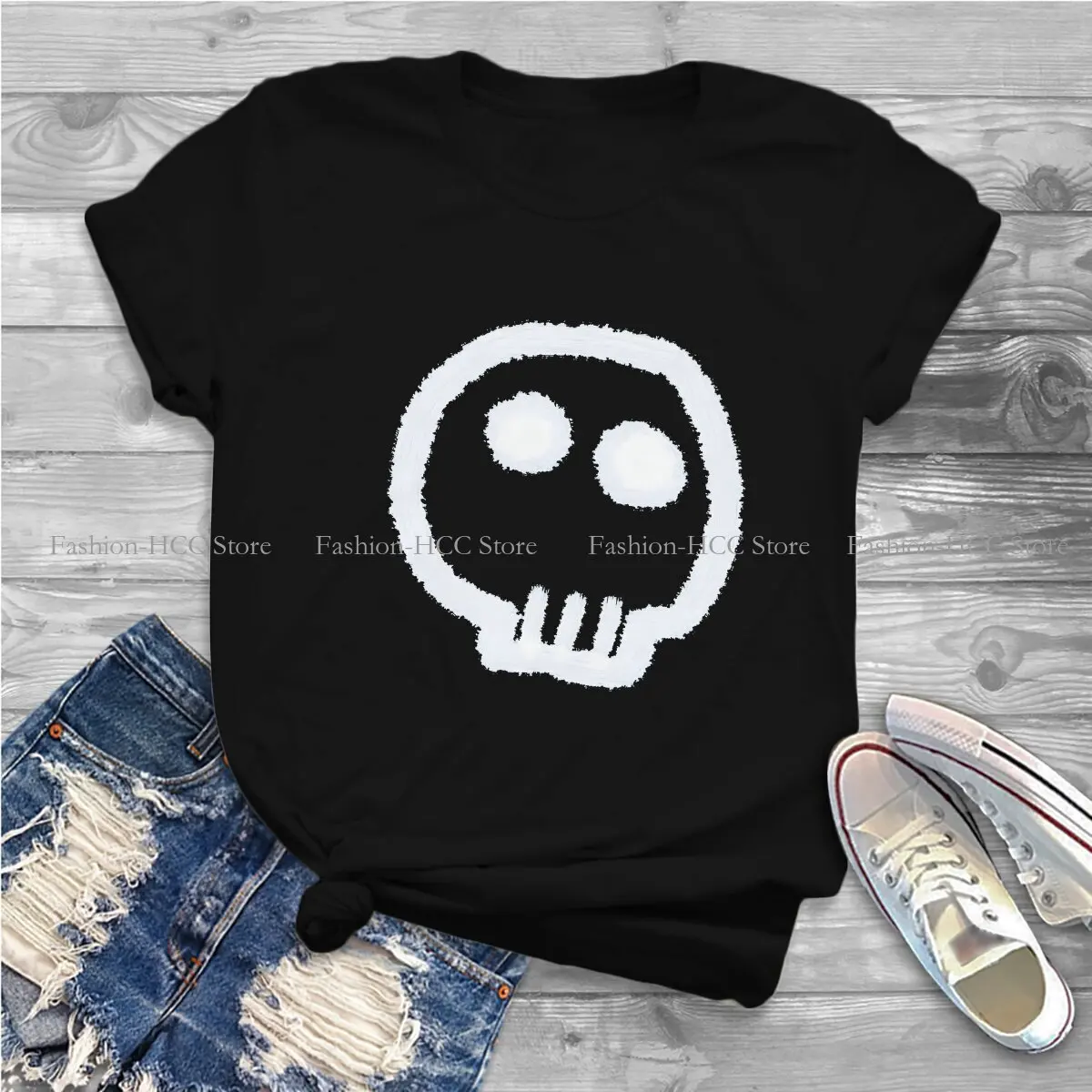 Bleach Cartoon Anime Polyester TShirt for Women Bleach Effect Backgrounds Humor Summer Sweatshirts T Shirt Novelty