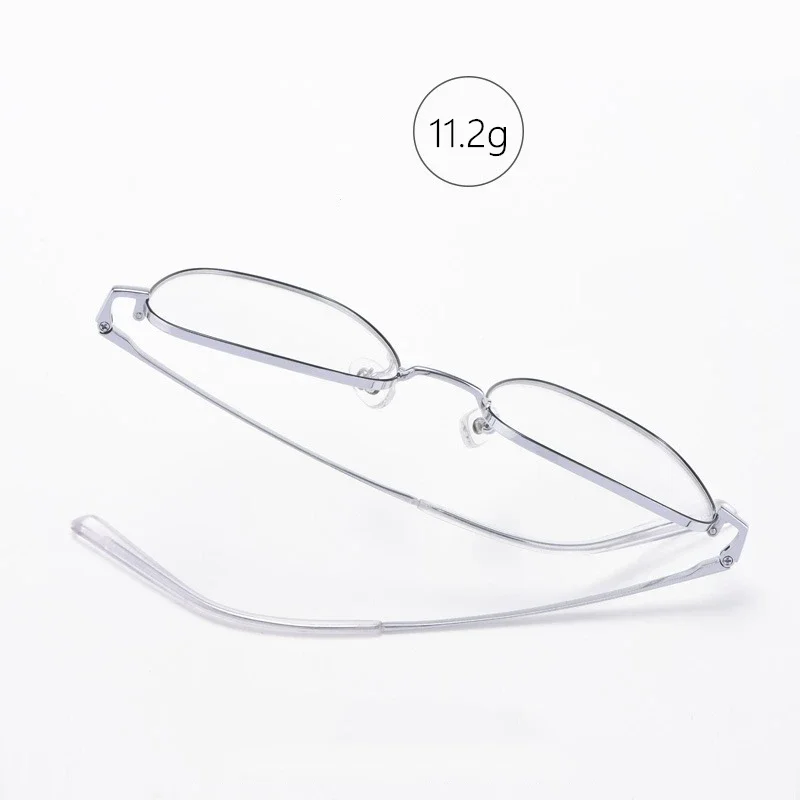 OLLYMURS خفيفة للغاية موضة التيتانيوم النقي النظارات الإطار الرجال الرجعية الجولة الزخرفية قصر النظر البصرية إطار نظارات النساء 9026JY