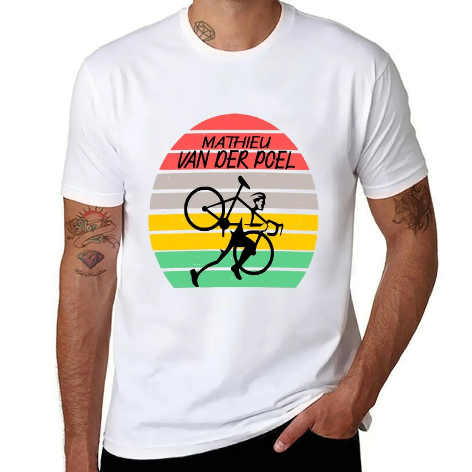 

Mathieu Van der Poel Vintage T-Shirt black cotton t-shirt plain for man package man graphic t shirt T-Shirt