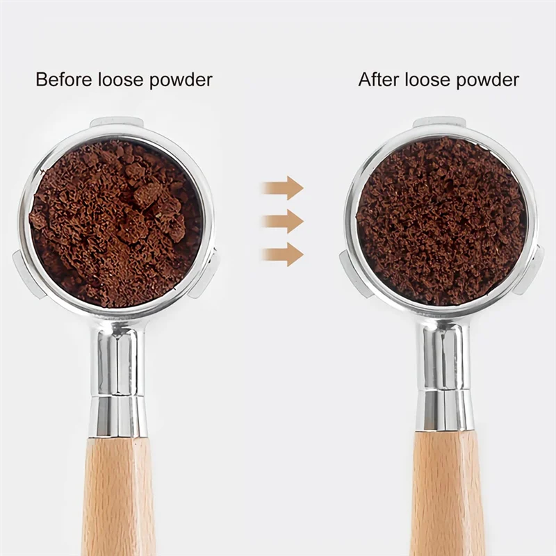 【Flash Sale】Espresso Coffee Stirrer, 8 Needles Espresso Stirrer With Natural Wood Handle, Espresso Accessories Coffee Stirrer