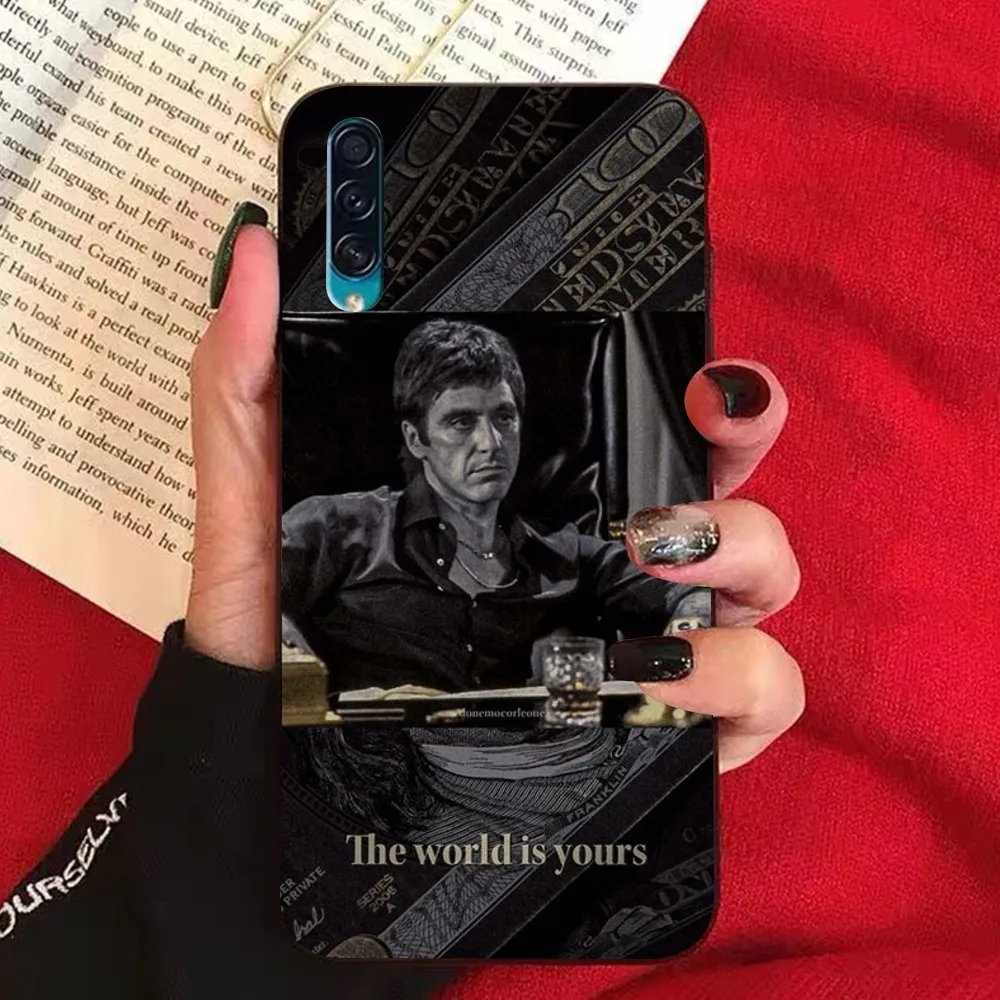 Casing ponsel Film Scarface, pelindung telepon genggam untuk Samsung A 10 11 12 13 20 21 22 30 31 32 40 51 52 53 70 71 72 73 91 13