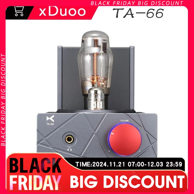 XDUOO TA-66 Headphone Amplifier 6N2 6N59 High-Performance Tube Amplifier