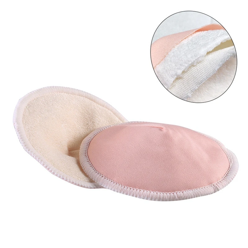 Maternity Fiber Washable Breast Pad Breathable Breast Feeding Nursing Pads Anti-Overflow Maternity Care Pad Baby Feeding Items