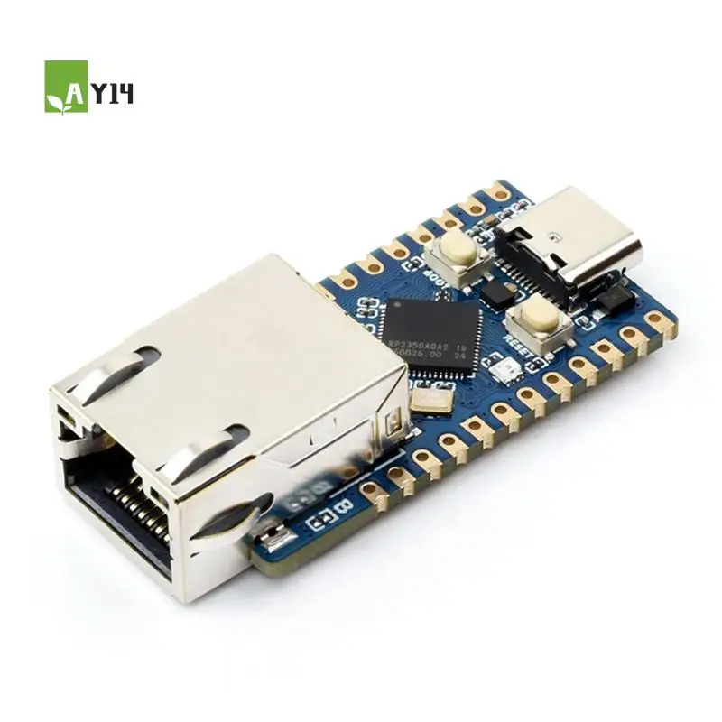 

AY14-для Raspberry Pi Pico 2 RP2350 ETH модуль сетевого порта CH9120 TCP/UDP Ethernet сеть для Arduino