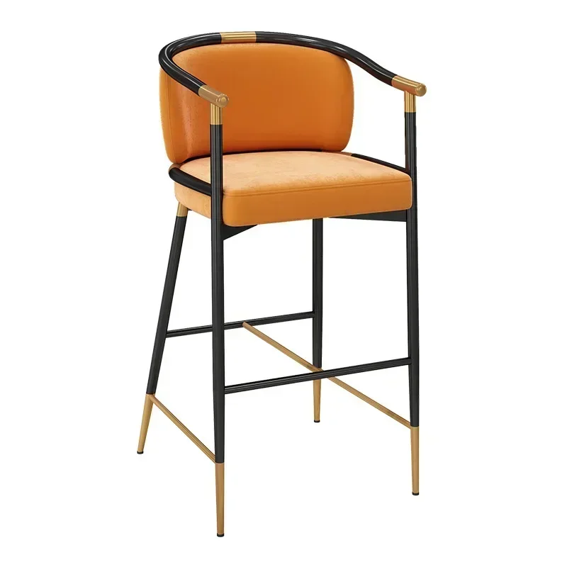 Nordic Cadeira Kitchen Bar Stools Ergonomic Relaxing Cosmetic Design Bar Chair Comfortable Modern Sgabelli Da Bar Furniture