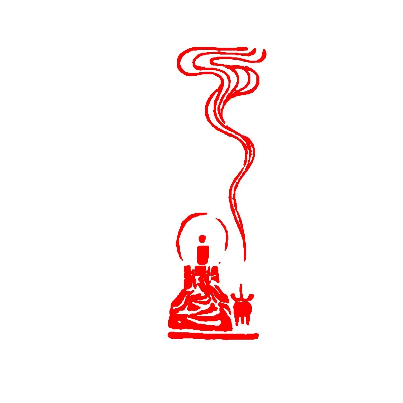 The Figure of the Buddha Pattern Series, Stone Stamp Seal, Xian Zhang Brush, Regular Script, Writting Painting, Art Supplies
