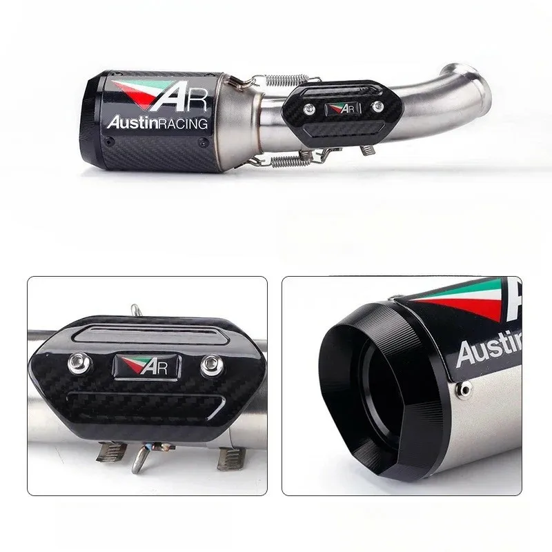 Exhaust Sticker For Yoshimura SC Project Austin Racing Leovince Arrow Termignoni Motorcycle Muffler Escape DB Killer pipe system