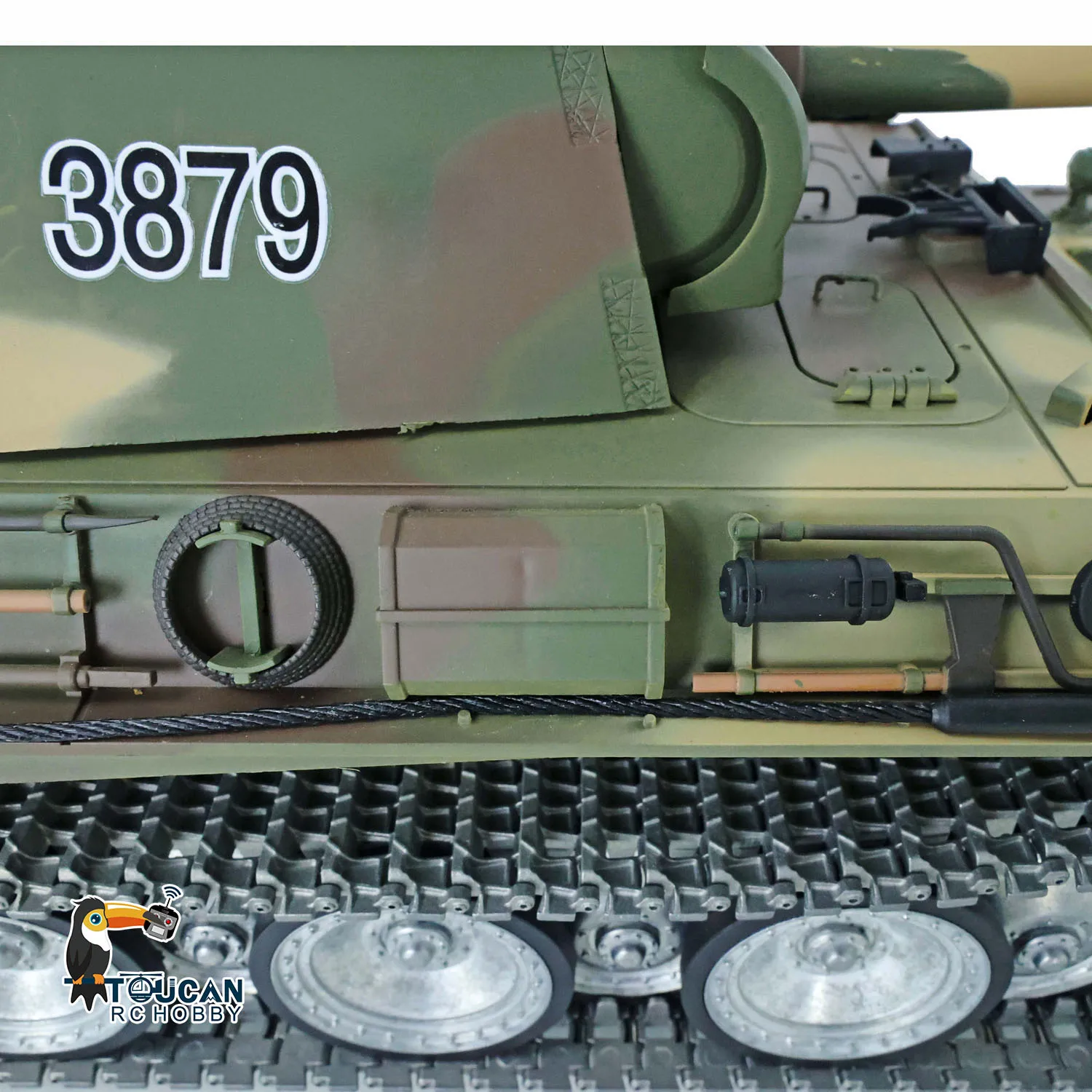 

HENG LONG 1/16 RTR RC Tank 3879 7.0 Customized Panther G Metal Tracks Wheels TH17491-SMT4