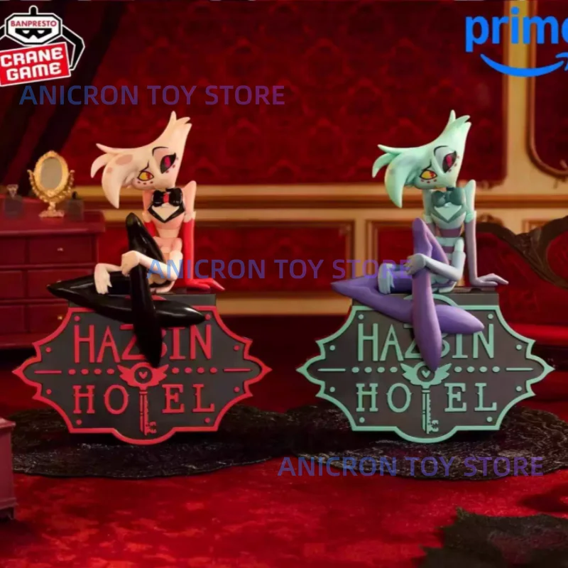 

In Stock Hazbin Hotel Series Angel Dust Husk Action Figure Desk Decor Ornament Toy Gifts