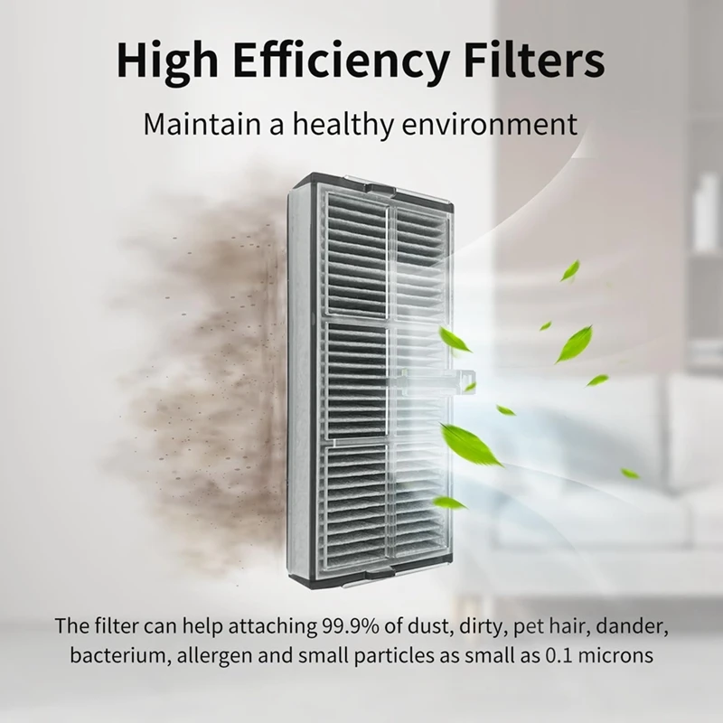 TAIGH-для Dreame X40 Ultra/S30 Pro/X30 Ultra/X30 Pro Ultra, комплект запасных частей для робота-пылесоса, фильтры для основной щетки