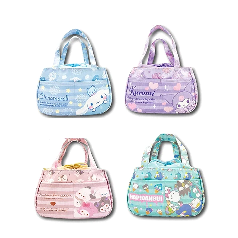 Sanrio My Melody Lunchtas met trekkoord Kuromi Cinnamoroll Multifunctionele opbergtas Handtas Picknicktas