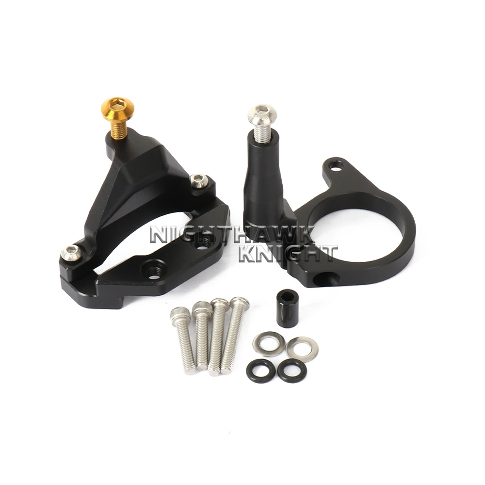 New SRK800RR Damper Bracket Kit For QJMOTOR SRK 800RR Motorcycle Accessories CNC Aluminum Stabilizer Steering Damper Bracket