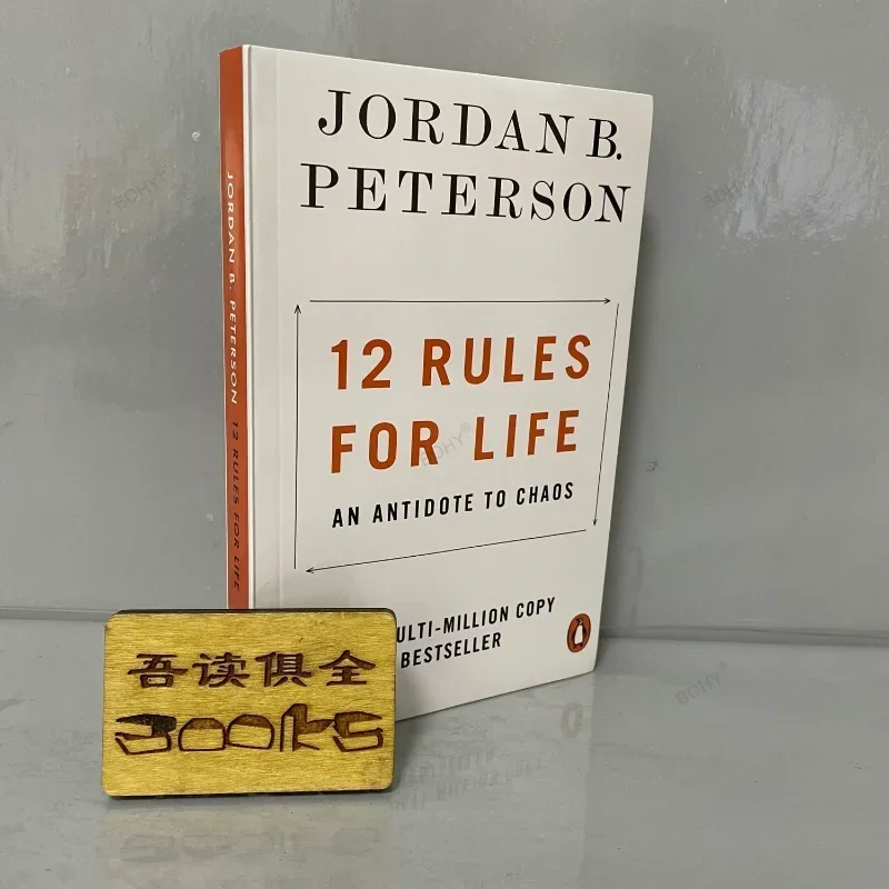 12 regole per la vita: un contro il disordine di Jordan B. Libri di lettura inglese Peterson