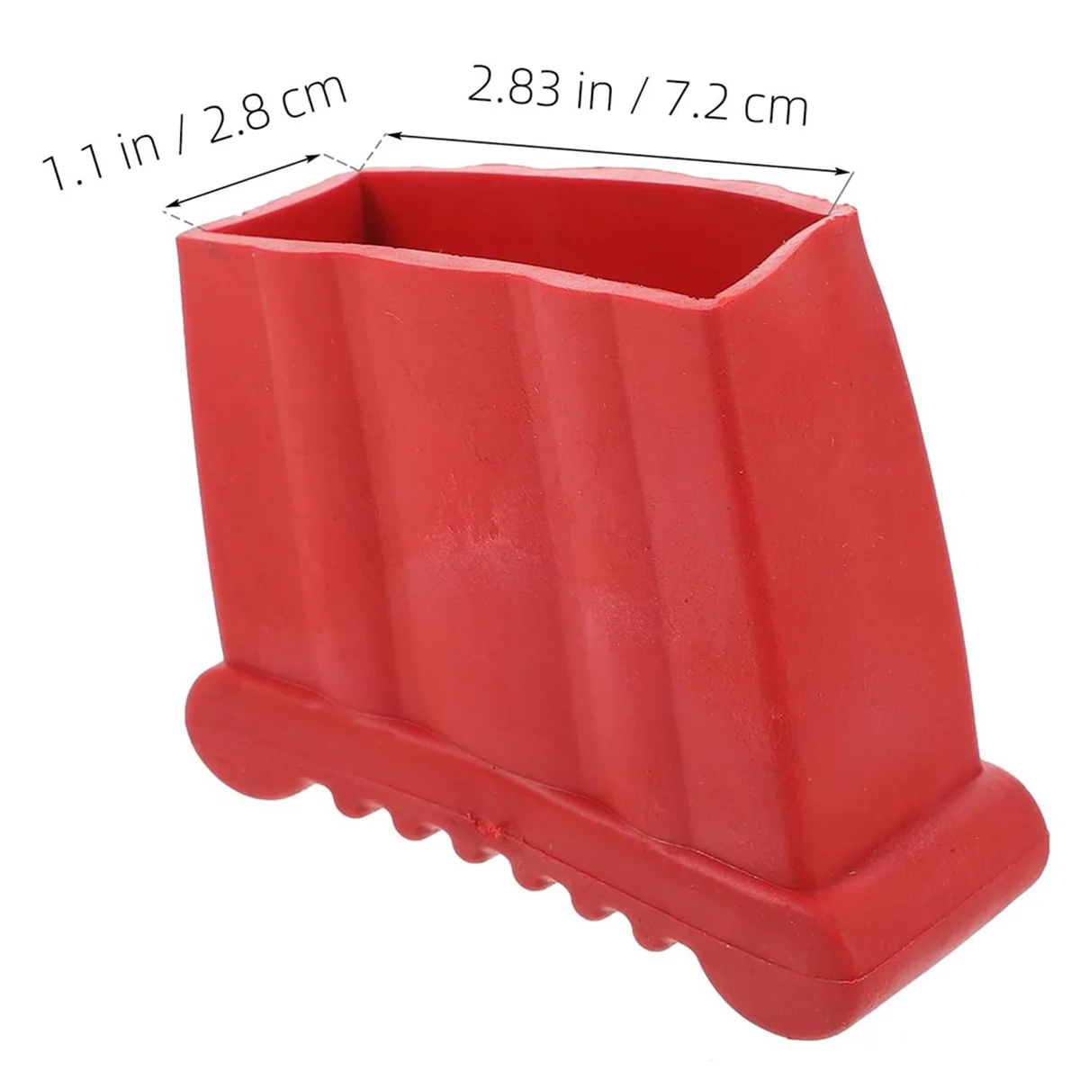 Y31A 4 قطع حصيرة قدم سلم قابلة للطي غير قابلة للانزلاق، وسادات وأغطية قدم مطاطية للدرج، مصد وسادة ساق سلم مضاد للانزلاق