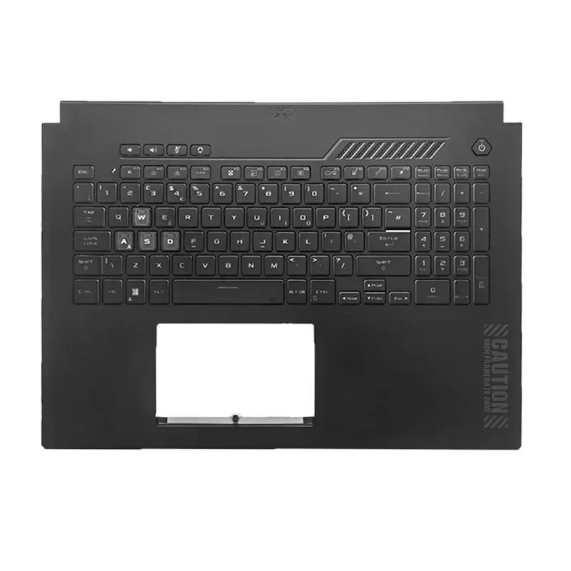 Imagem -05 - Laptop Notebook Eua Backlight Teclado Escudo Capa Estojo para Tuf Gaming A17 Fa707 Fa707rw Fx707 33njktajn20 17.3 Polegadas 95 Novo