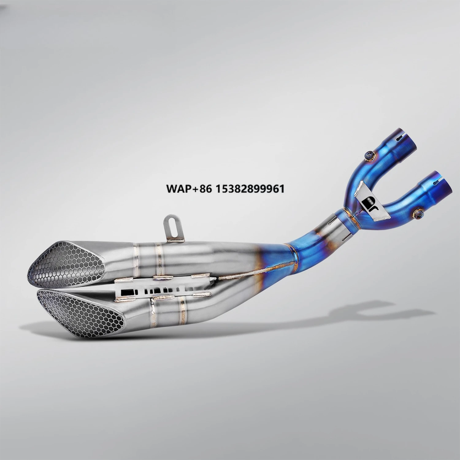 

New Titanium Alloy Dual Outlet Exhaust Pipe for YZF-R1 R1M Motorcycle