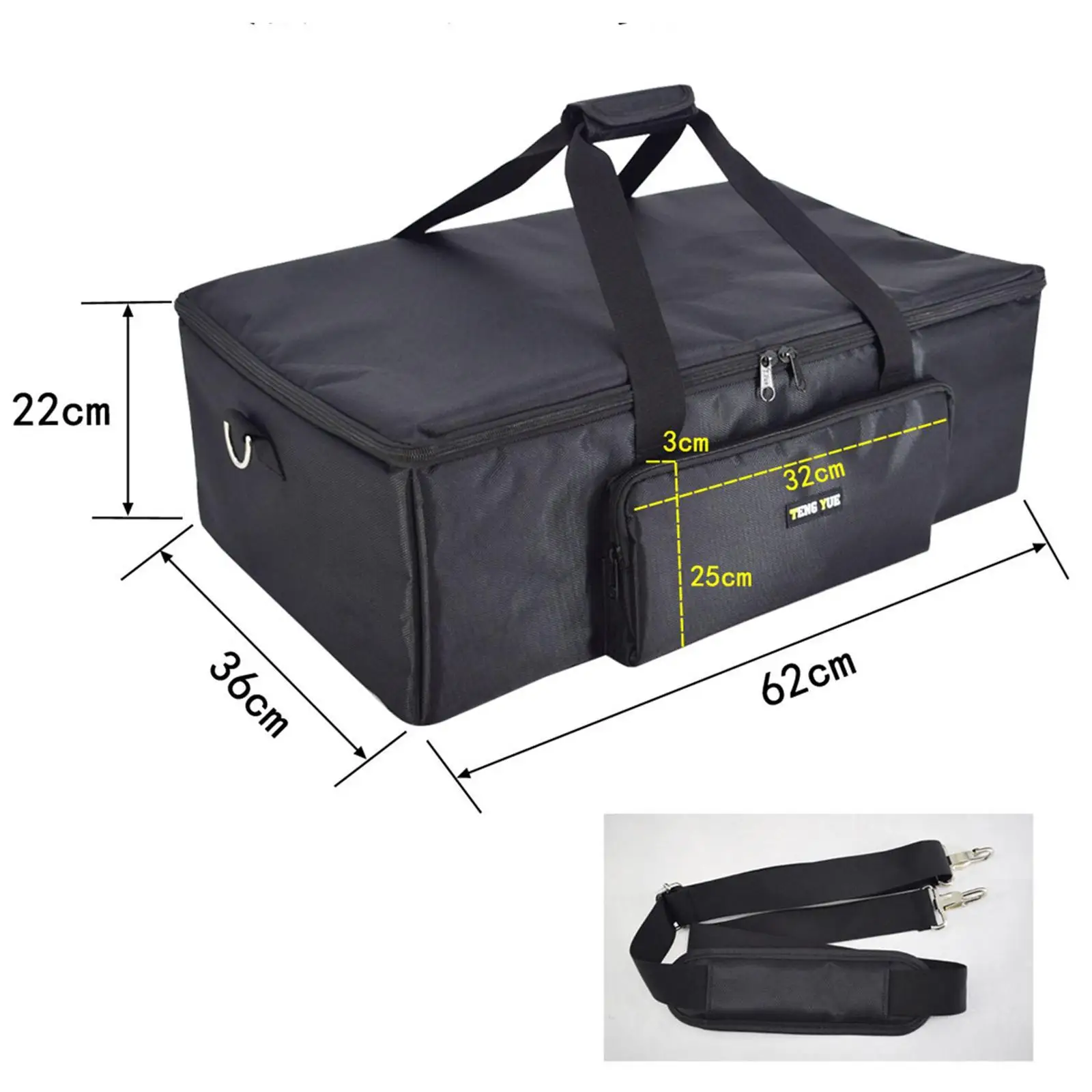 Printer Carrying Case Professional Portable Organizer for Office Travel Trip