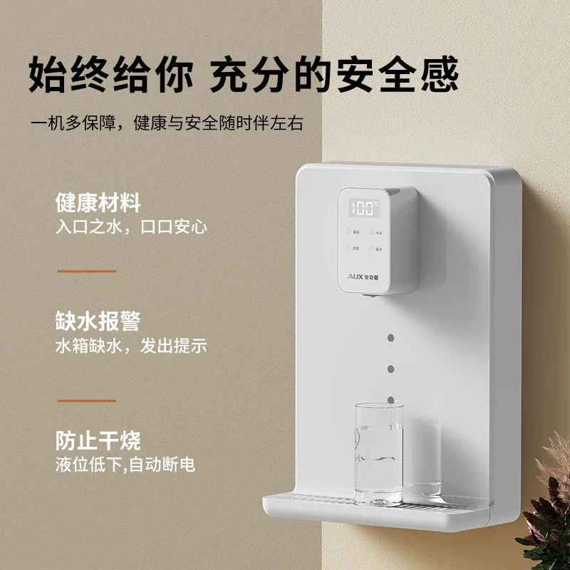 آلة خط الأنابيب المنزلية المثبتة على الحائط آلة الشرب الساخنة الفورية خزانة الطعام موزع المياه المدمج #4