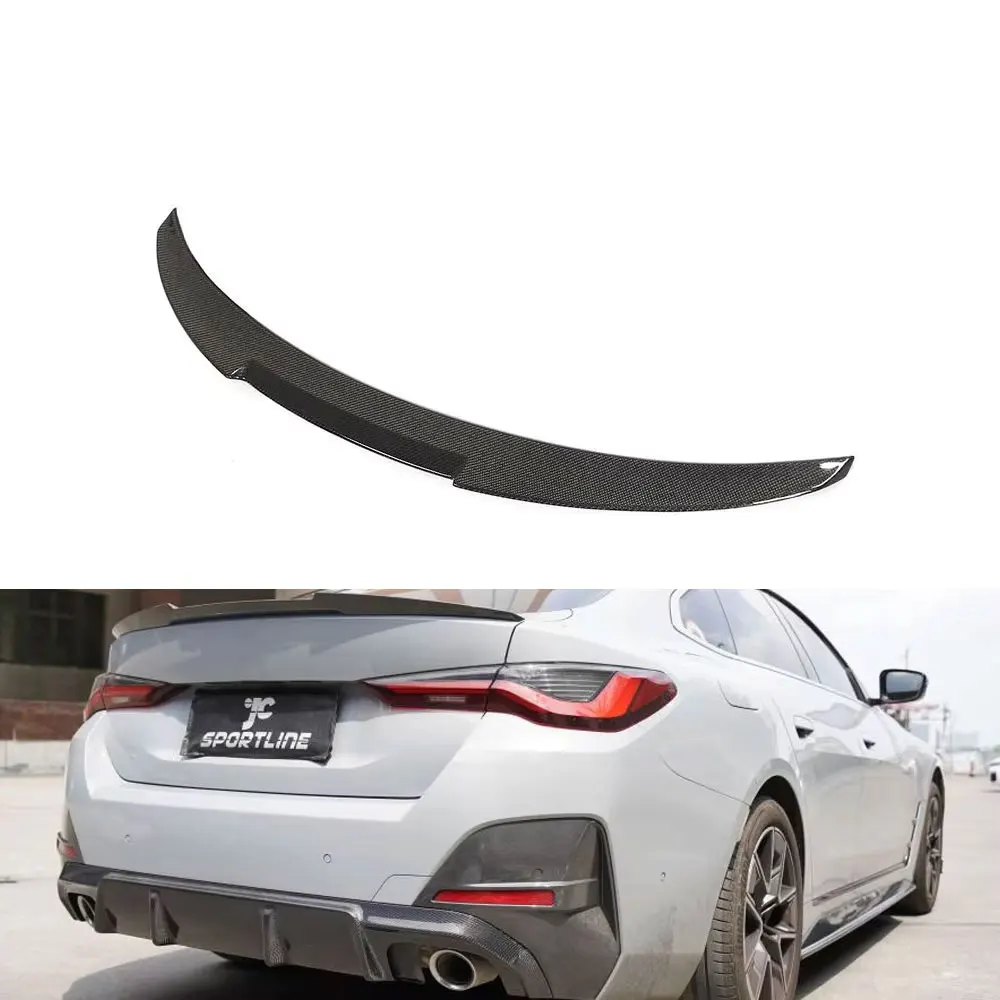 

Carbon Fiber G26 M4 Trunk Spoiler For BMW I4 EDrive40 4-Door G26 440i Gran Coupe M Sport 2021-2023