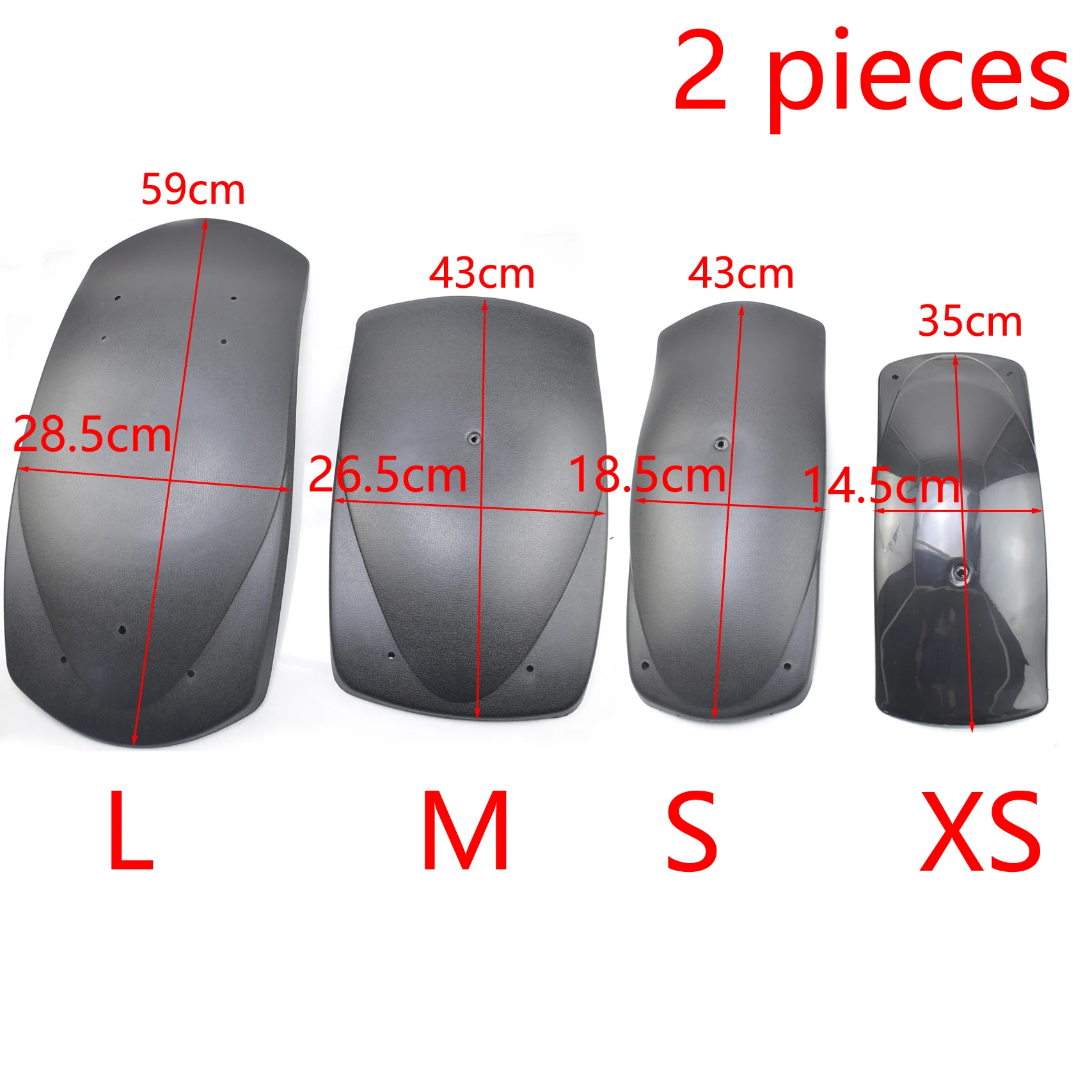 X2 Fender Mudguard 3 Type for 110cc150cc 200cc 250cc Kinroad Roketa SUNL HAMMER HEAD SAHARA ATV Quad DUNE Buggy Moped