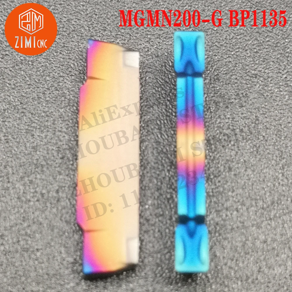 MGMN200-G BP3020 carbide Grooving Inserts metal CNC slotted inserts Quick Chip External Holder Cutting Tools Turning Tools MGMN