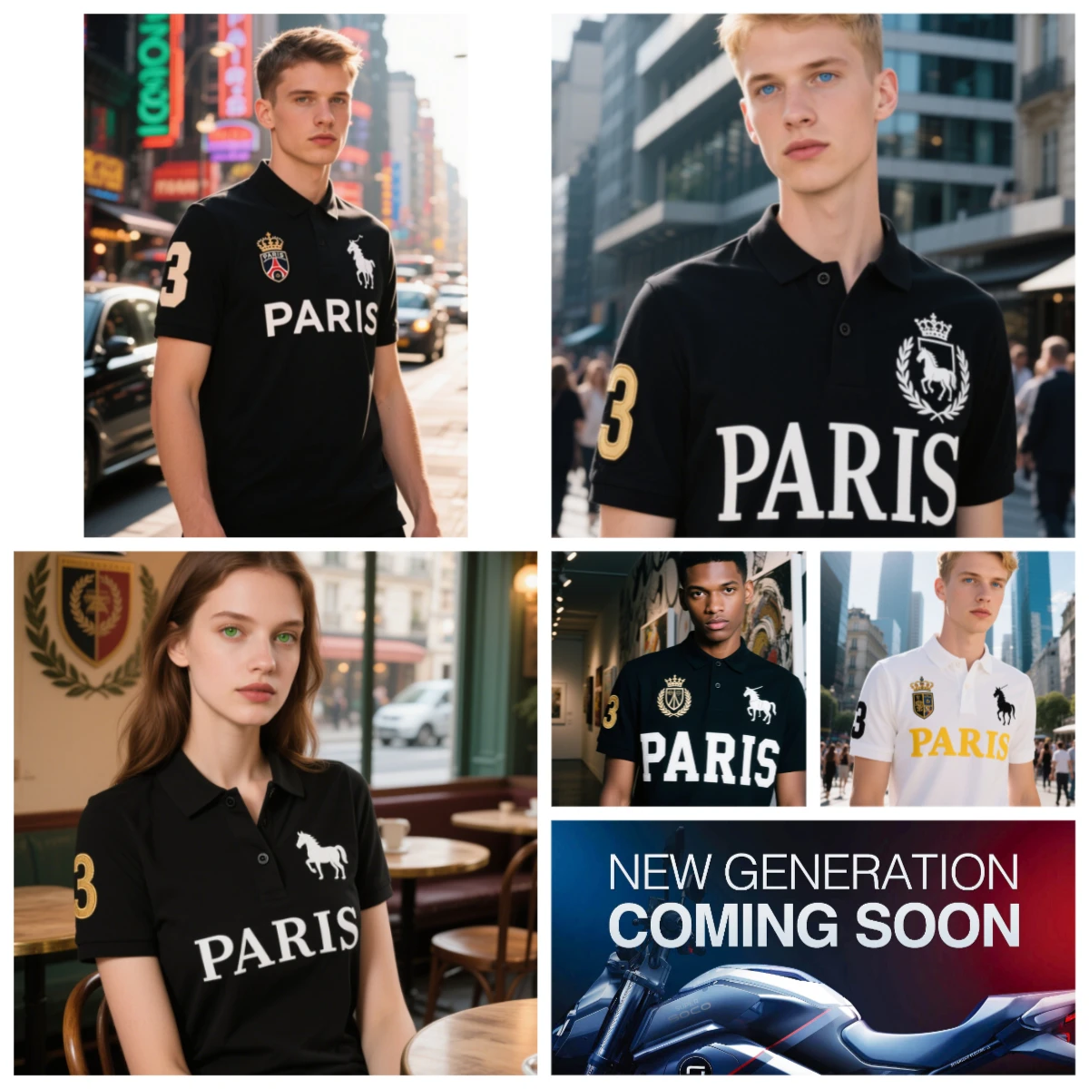 

Manfinity Mode Men's Short Sleeve Polo Shirt Minimalist and Fashionable Suitable for Summer Street Printing Sports Style Polo