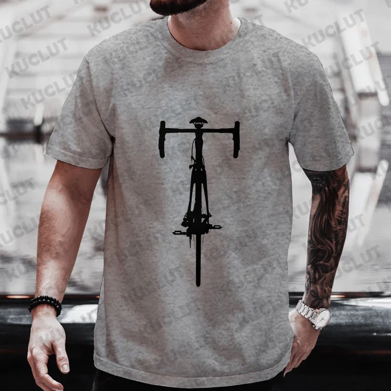 Bike Lines Cycling T-shirts Men\'s Street T-shirt Summer Fashion Men Women Casual T-shirt Streetwear Aesthetic Hipster Tshirt Top