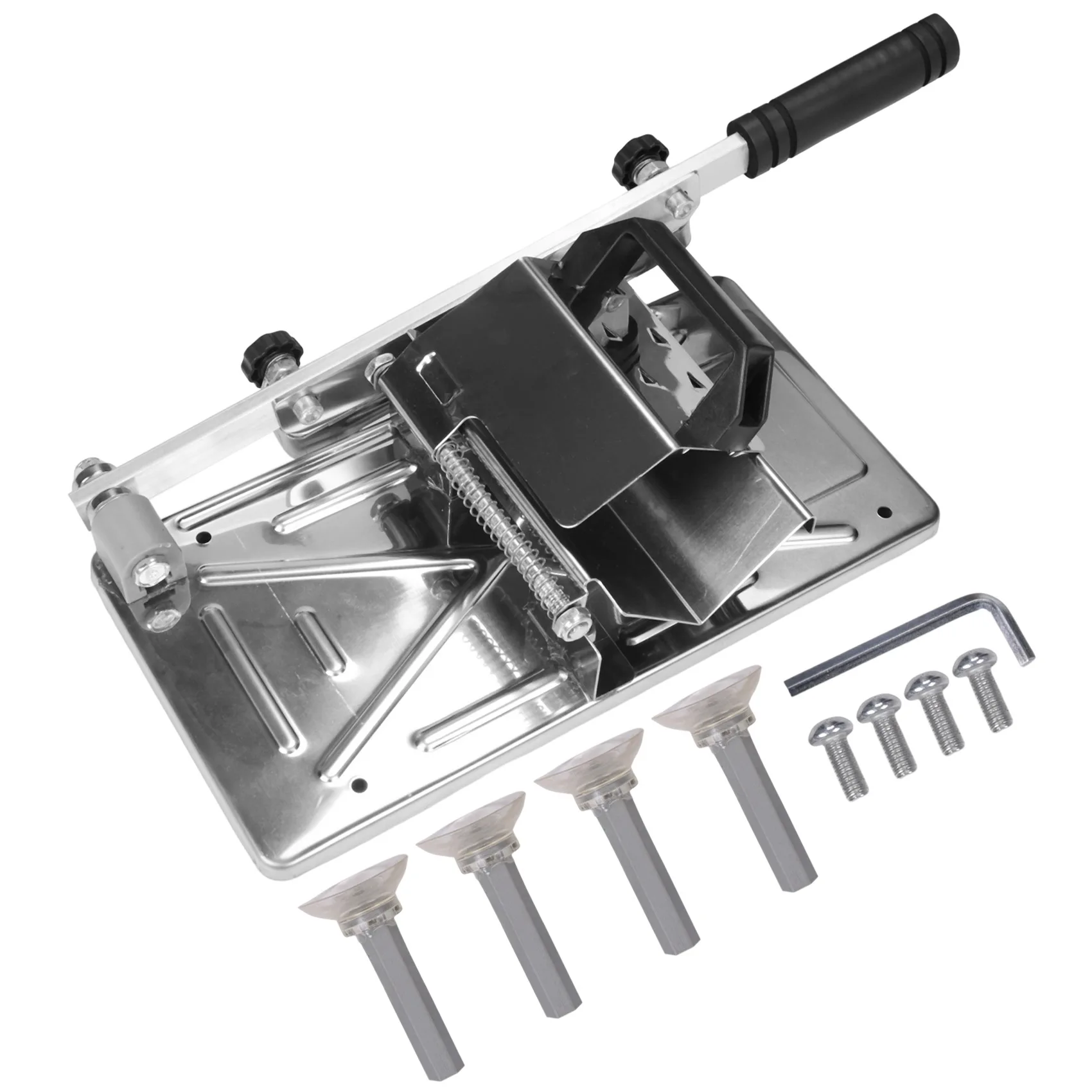 

Stainless Steel Manual Freeze Meat Slicer Mutton Ham Beef Cutter Cutting Machine Kitchen Supplies