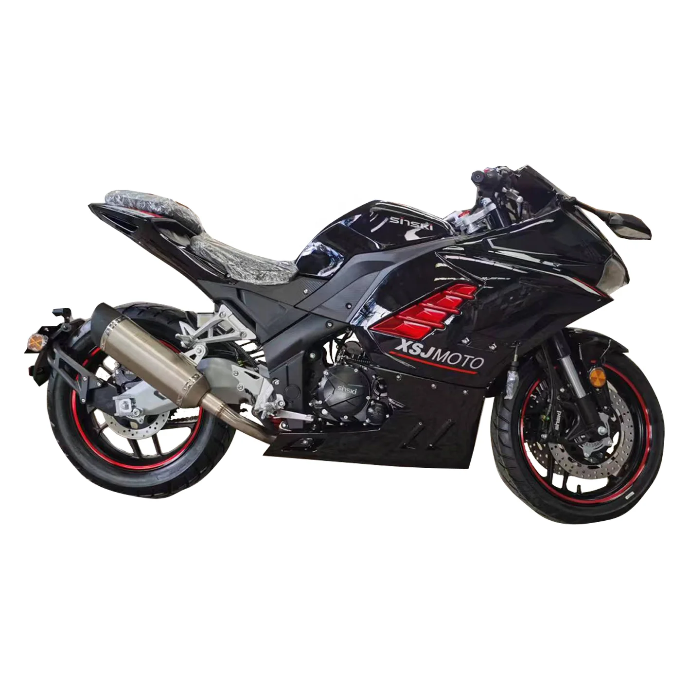 SINSKI  Direct DDP and DOT super power high speed 130KMH 400cc racing motorcycles sportbikes for Adultcustom