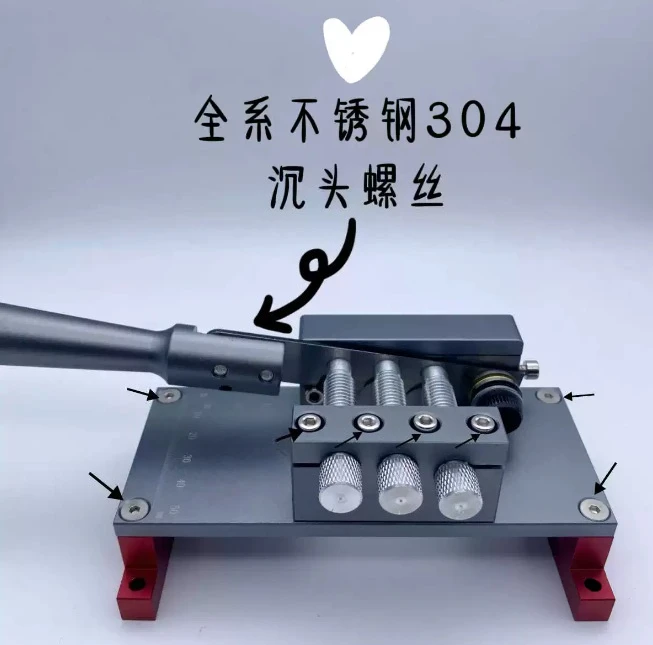 8.0 hole lead wire precise positioning cutter, positioning scissors cutting tool, new heat shrinkable tube positioning cutter