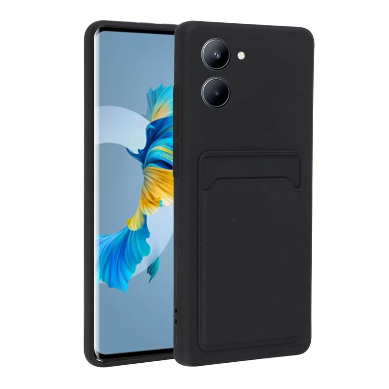 

Phone Case For VIVO Y03 4G Luxury Wallet Card Slot Soft Silicone Cover For VIVO Y02 Y02A Shockproof Shell
