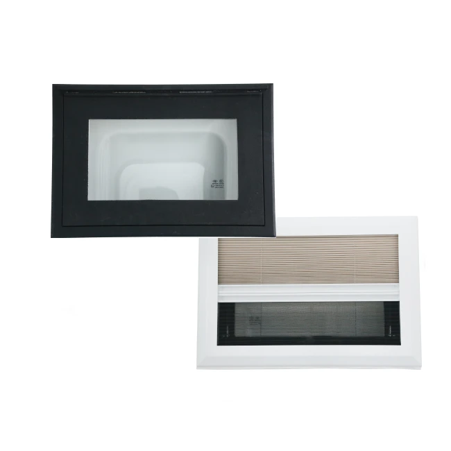 

Direct Sale Aluminum Alloy Double-layer Tempered Glass Window SUS304 Hardware For RV Motorhome Trailer