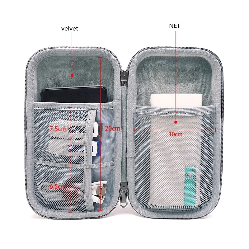 protect storage Case Hard Cover HDD power bank Case for hard drive,USB flash Disk,Cable,digital Pen,Earphone electronic Device