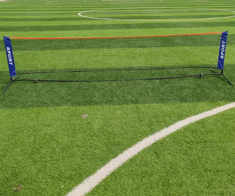 شبكة كرة الريشة مع حامل حقيبة حمل شبكة تنس للكرة الطائرة الخارجية #3