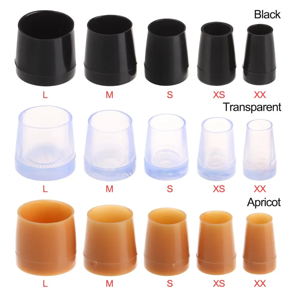 1Pair Round Shape Silencer Heel Protector Non-slip Shockproof Heel Stoppers Wearable Antislip High Heeler Shoes Accessories