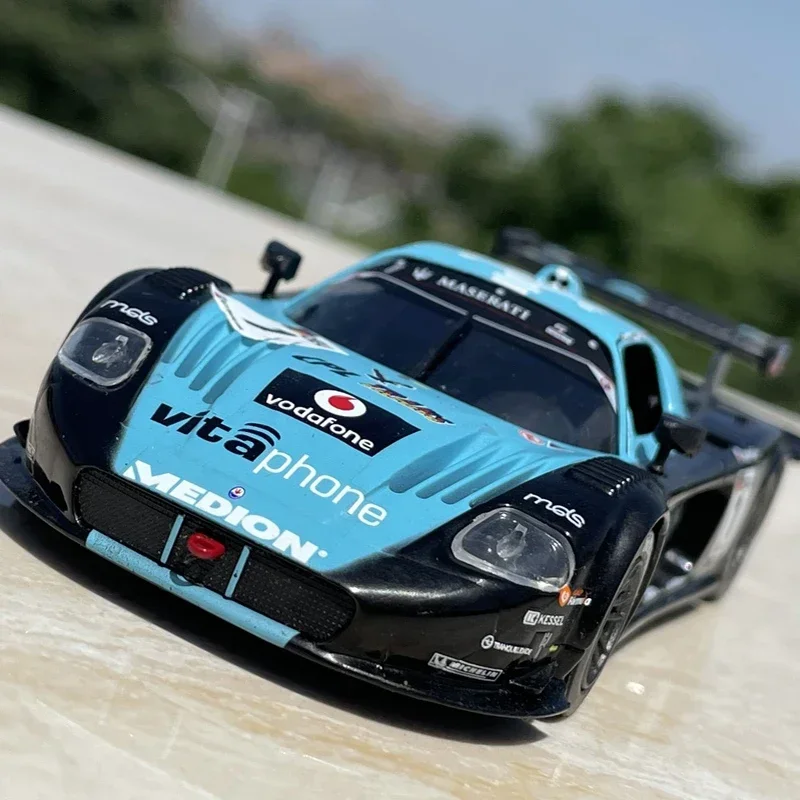 1:43 Maserati MC12 MC Maserati GT Le Mans Metal Toy Alloy Car Diecasts & Toy Vehicles Car Model Model Car For Children