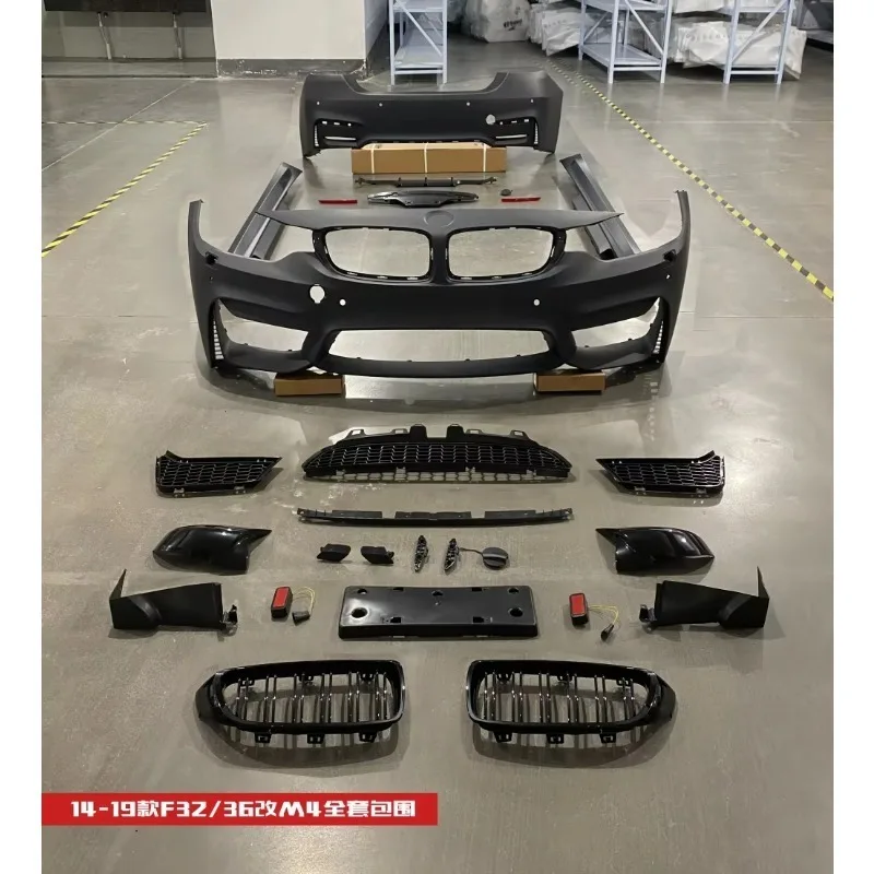 Zuimi High-end F32 Body Kit For F32 F33 F36 Upgrade M4 M Sport Front Rear Car Bumpers Side Skirts Grille Front Lip Hood Spoi 5
