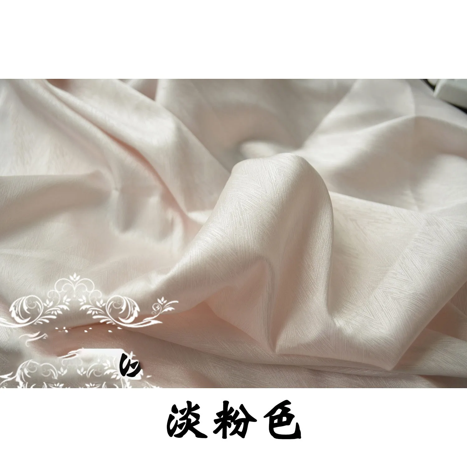 متعرجة الجاكار نسيج الساتان مادة محكم أنيقة لفستان الزفاف ثوب مسائي ملابس رسمية خياطة DIY بها بنفسك الخياطة