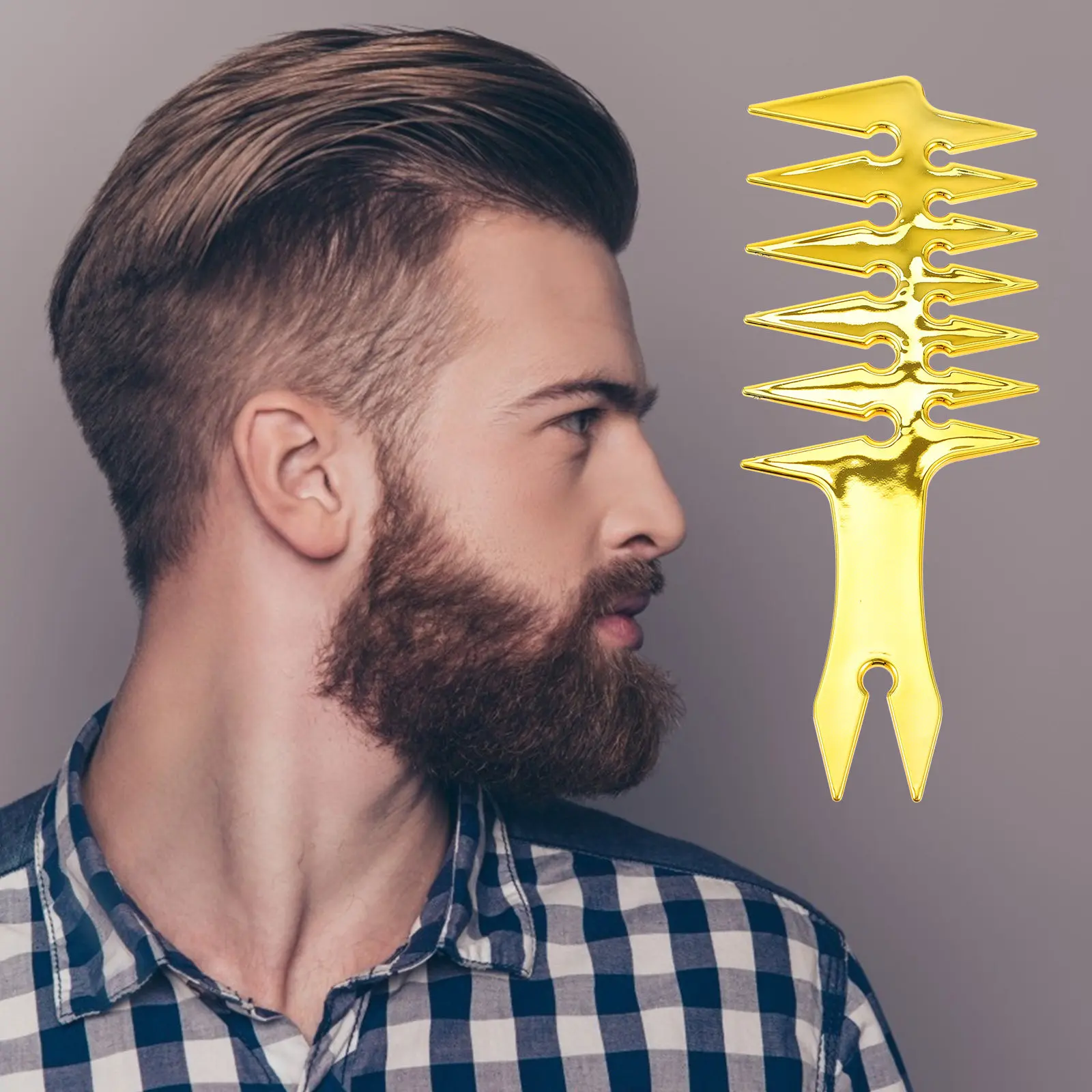 

Расческа с широкими зубьями для укладки густых волос, 1 шт., эргономичный дизайн, не деформируется, с гладкими зубцами, для массажа кожи головы, парикмахерская.