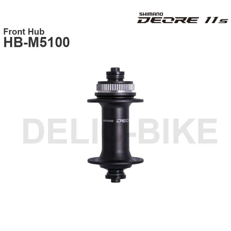 SHIMANO DEORE M5130 HUB  Front Hub HB-M5100  Rear FREEHUB  FH-M5100 HG spline M 8 9 10 11 speed Quick release Original Parts