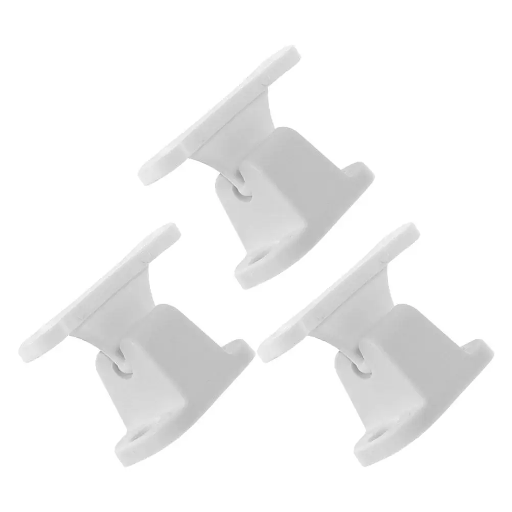 

3Pcs T-Typed Rv Door Catch Kit Easy Install Nylon Trailer Camper Cargo Door Retainer Lock Holder Outside Stopper