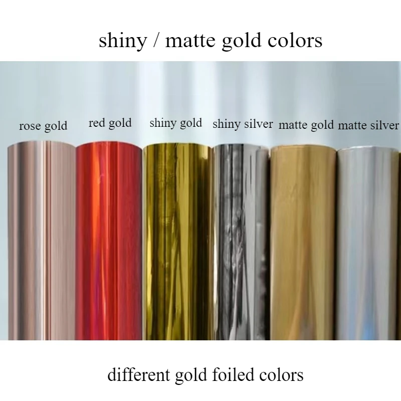 100PCS Logo Transfer Stickers Customized Gold Foiled Silver UV Printing 3D Sticker Waterproof